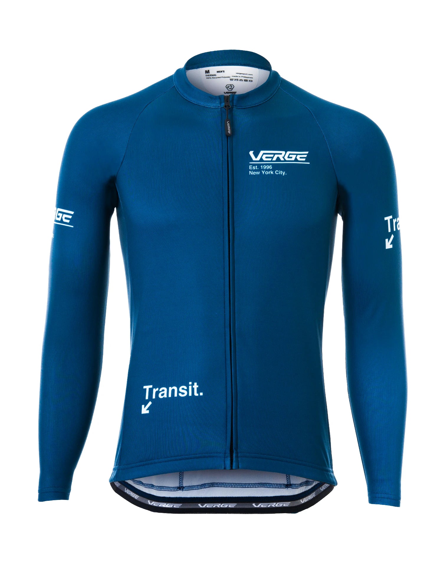 THERMAL LS JERSEY - MEN - NAVY TRANSIT