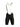 VUELTA CALIENTE - KOERSBROEK BRETELLEN - DAMES - ELEGANCIA BLACK